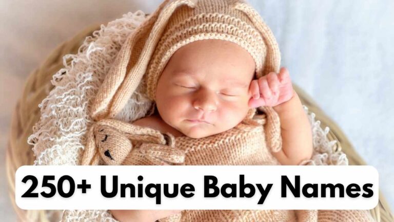 250+ Unique Baby Names: The Top Uncommon & Rare Names for 2025